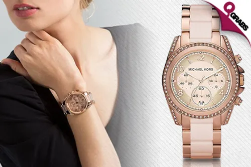From QR565 Shimmer with Women’s Michael Kors Watches - Choose from 4 Dazzling Styles - HURRY Limited Stock! (Up to QR1139 Value)